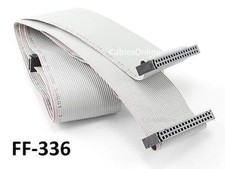 36 inch 34-Pin 3.5in IDC 2-Drive/3-Connector Ribbon Cable,  CablesOnline FF-336 picture