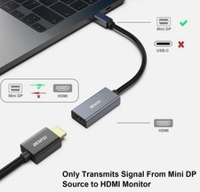 BENFEI Mini Displayport to HDMI, Universal Compatibility 2 cables in pack picture