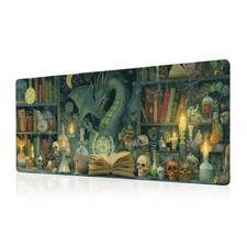 Dark Dragon Mouse Pad Desk Mat XL Extended Large Gaming Desk Pad Mousepad, My... picture