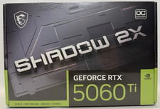 MSI GeForce RTX 5060 Ti 8GB GDDR7 SHADOW 2X OC PLUS Graphics Card DLSS 4 - NIB picture
