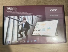 Acer PM161Q 16in Portable Monitor FHD IPS USB-C Mini HDMI 60Hz Black picture