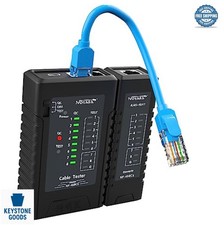 Network Cable Tester RJ45 RJ11 CAT5 CAT6 POE 60V Ethernet Mapper UTP STP Phone picture