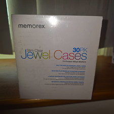 Memorex 30 Pack Slim Clear Plastic CD Jewel Cases - Jewel Case: Slimline picture