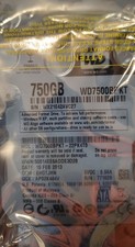 NEW Western Digital Scorpio Black 750GB 2.5