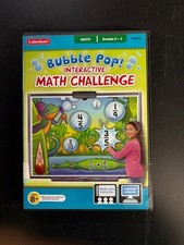 Lakeshore Learning Bubble Pop Interactive Math Challenge CD 8+ Grades 3-4 *NEW* picture