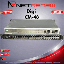 Digi CM-48  * Dual Power * 48 Port Serial Console Remote  Server picture