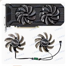 For Palit/MaxSun GTX1060 1070 1070ti 1080 P106 Graphics Card Fan GA91S2U picture