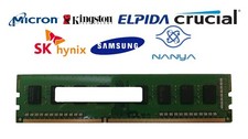 Lot of 10 Major Brand 4 GB PC3L-12800 (DDR3-1600) 1Rx8 DDR3L Desktop Memory picture
