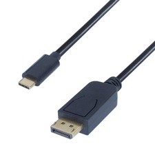 Connekt Gear 2m USB 3.1 Connector Cable Type C male to DisplayPort male USB Type picture