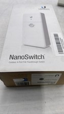 Ubiquiti NanoSwitch N-SW Outdoor 4-Port Gigabit PoE Passthrough Switch picture