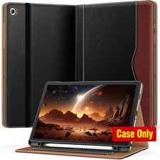 Leather Case for Tab A11+ 11 inch 2026, lightweight, shockproof, cover picture