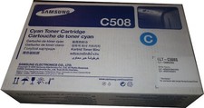 Samsung CLT-C508S Cyan Toner Cartridge Original Samsung Product NEW picture