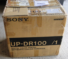 Clean Tested & Working Sony UP-DR100 Digital Color Printer W Power & Connect Cor picture