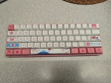 Akko 3061 World Tour Tokyo 60% Mechanical Keyboard Sakura Gatreon Yellow Switch picture