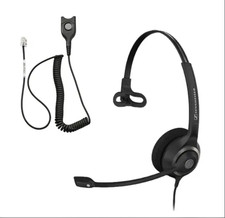 Sennheiser SC 230 Single-Sided Monaural Headset (504401) - RJ11 Adapter picture