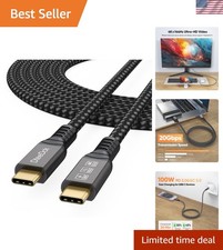 USB C 3.2 Gen 2 Cable 10ft, 4K@144Hz/ 20Gbps/ 100W picture