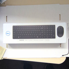 Dell KM555 Wireless Keyboard & Mouse Combo Quiet Keys English QWERTY Black picture