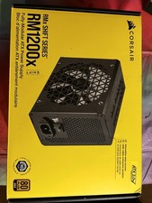 Corsair RM1200x SHIFT 1200W ATX Fully Modular 80 Plus Gold PSU Black 24-Pin picture