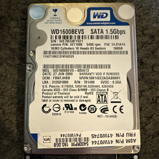 Western Digital Scorpio Blue WD1600BEVS 160GB 2.5in SATA I 5400RPM 8MB picture