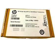 JC011A I Genuine HPE X136 SR LC Transceiver 1 x 10GBase-SR10 850nm OPEN BOX picture