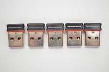 Lot of 5 Logitech Nano USB Wireless Receivers M/N C-U0007 Unifying Dongles picture