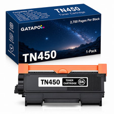 NEW TN450 TN-450 High Yield Toner Cartridge For Brother Replacement - 1PK picture