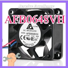 1X AFB0648VH Delta Doau Ball Bearing Waterproof Fan DC48V 0.14A 60*60*25mm 3-Pin picture