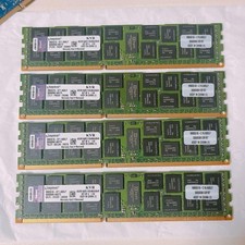 Kingston 64GB DDR3-1600 ECC Registered RAM Kit (4x16GB) Used picture