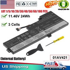 ✅LOT 01AV421 01AV420 01AV489 Internal Battery for Lenovo ThinkPad T470 T480 24Wh picture