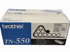 Brother TN-550 Black Toner Cartridge Brand New Open Box Genuine picture