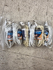 PACK OF SIX PowerOn 6ft Sync & Charge USB-A to Lightning Cable for iPhone iPad picture