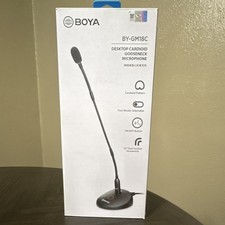 BOYA BY-GM18C Desktop Cardioid Gooseneck Mic 18