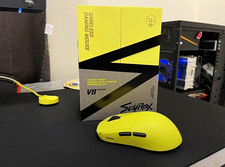 Scyrox V8 Super Light Wireless Optical Gaming Mouse Yellow 30000 DPI 5 Btn picture