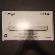 Netgear GC510P-100NAS 8-Port Gigabit Ethernet PoE+ App Managed Cloud Switch picture