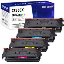 CF360X Toner for HP 508X Color LaserJet MFP M577Z M552 M553 M553dn | 4 Pack Set picture