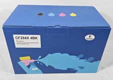 For HP 94X CF294X 94A CF294A LaserJet Pro M118dw 4x Toner Cartridges Black picture