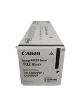 Canon T02 8529B001 Black Toner Cartridge imagePRESS C10000VP Sealed picture