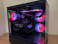 Custom Black Box PC Build Intel i9 12900k 32 Gb Ram MSI GPU Liquid Cooling picture