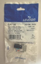 Leviton 5G108-RG5 Snap in Connector (Sold in Pack of 10) picture