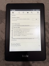 Amazon Kindle Paperwhite (6th Generation) 2GB, Wi-Fi, 6in - Black picture