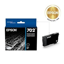 EPSON 702 DURABRITE ULTRA INK STANDARD CAPACITY BLACK CARTRIDGE -  BLACK picture