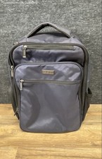 Kenneth Cole Reaction Gray EZ-Scan Laptop Tech Backpack Travel Bag picture