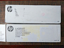 Genuine HP LaserJet OEM CE413AC CE412AC Magenta and Yellow Toner Cartridges lot picture