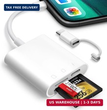 SD Card Reader for iPhone iPad, Oyuiasle Digital Trail Camera SD Card Viewer wit picture
