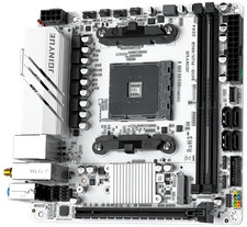 Mini ITX AM4 Motherboard, B450I-PLUS ARGB, Dual M.2 NVMe, ITX SFF, 2.5G Ethernet picture