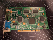 *CLEAN* Vintage Nvidia Riva 128 video card (UNTESTED) picture