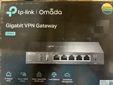 TP-Link ER605 v2 Omada 5-Port Gigabit Multi-WAN VPN Router  New Sealed picture