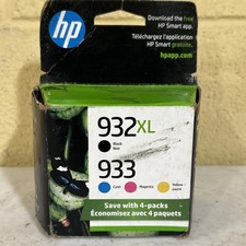 4pk Genuine HP 932XL/933 Standard Ink OfficeJet 6100 6600 7110 7612 picture