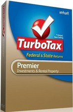 TurboTax Premier 2011 Investments & Rental Win/Mac CD | Full Updates | #1 Expert picture