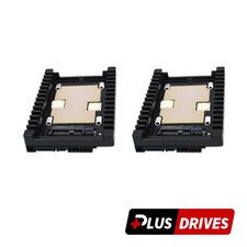 Lot of 2 WD SATA IcePack 2.5in to 3.5in Server Hard Drive Caddy SATA SSD Adapter picture